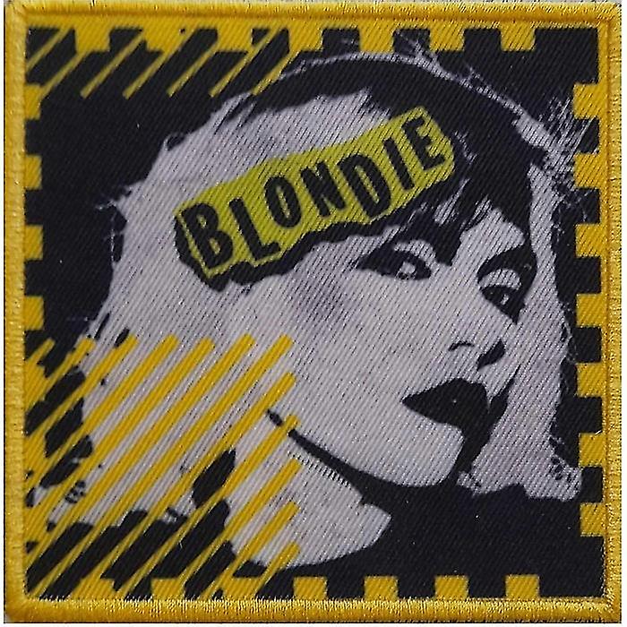 Blondie Logo Monochrome Iron On Patch