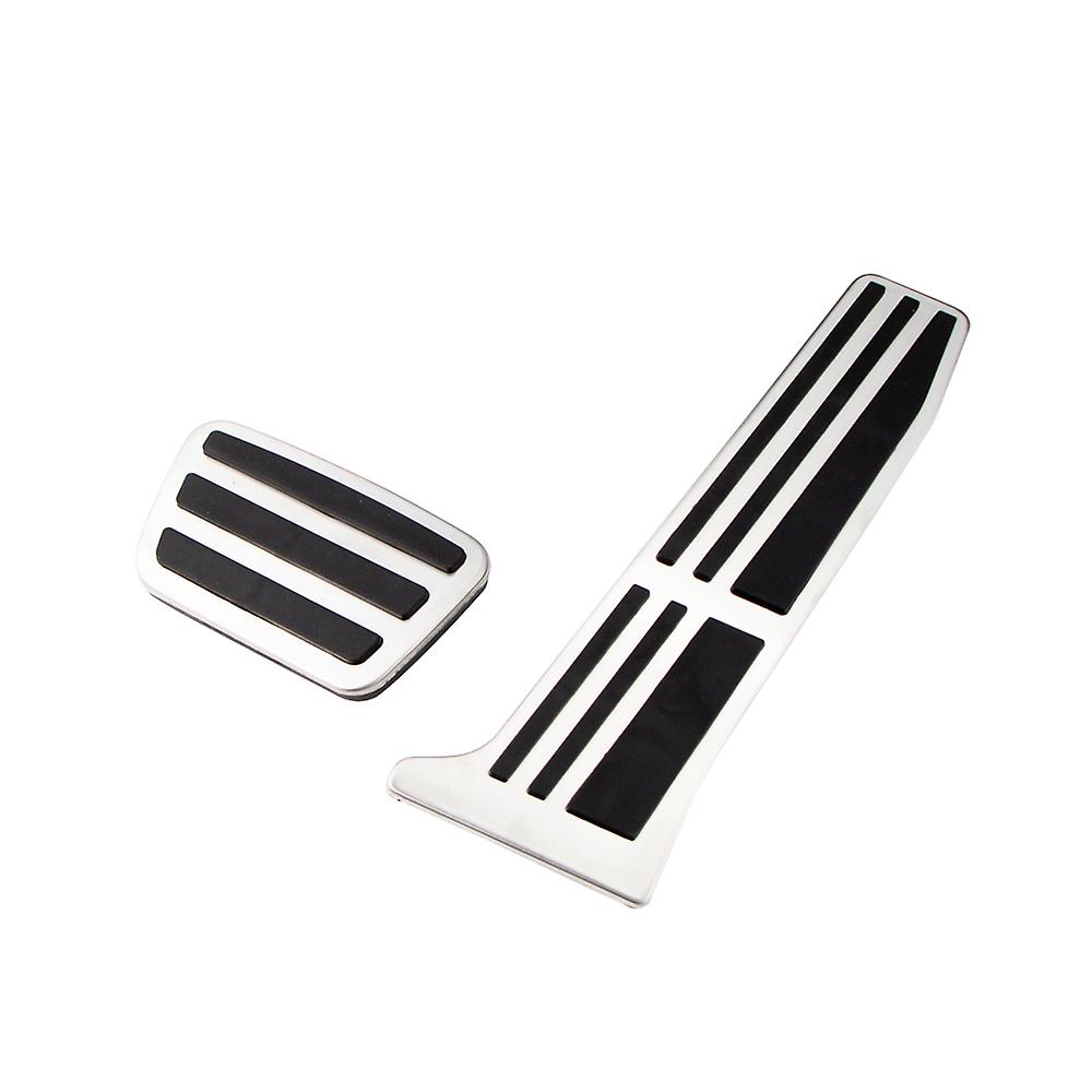 At Stainless Steel Car Pedals For Toyota Highlander Crown Kluger Xu70 2020 2022 Gas Brake Non-slip Pedal Cover Car-styling