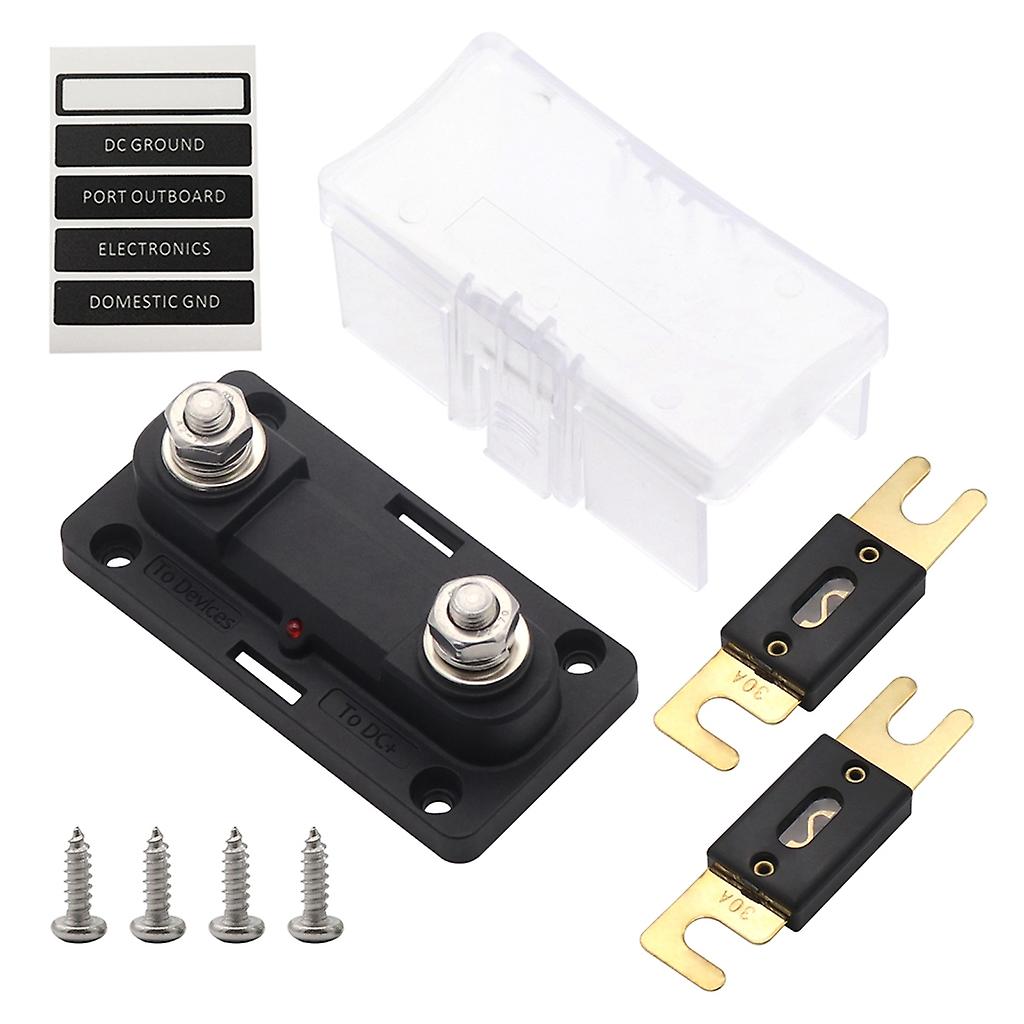 Portable Anl Fuse Holder Set with Indicator Light 30A/60A/100A/150A/200A/300A