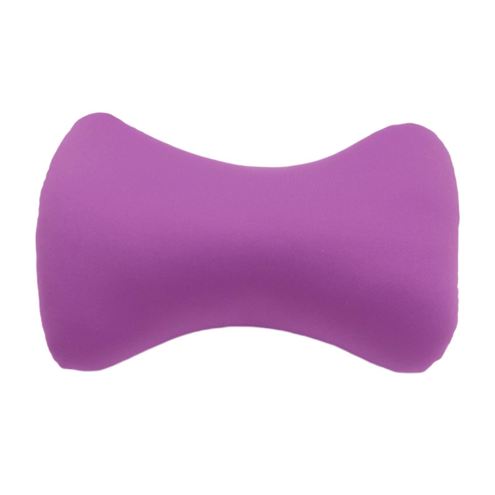 Microbead Back Cushion Neck Support Roll Pillow , 38x20cm Pink