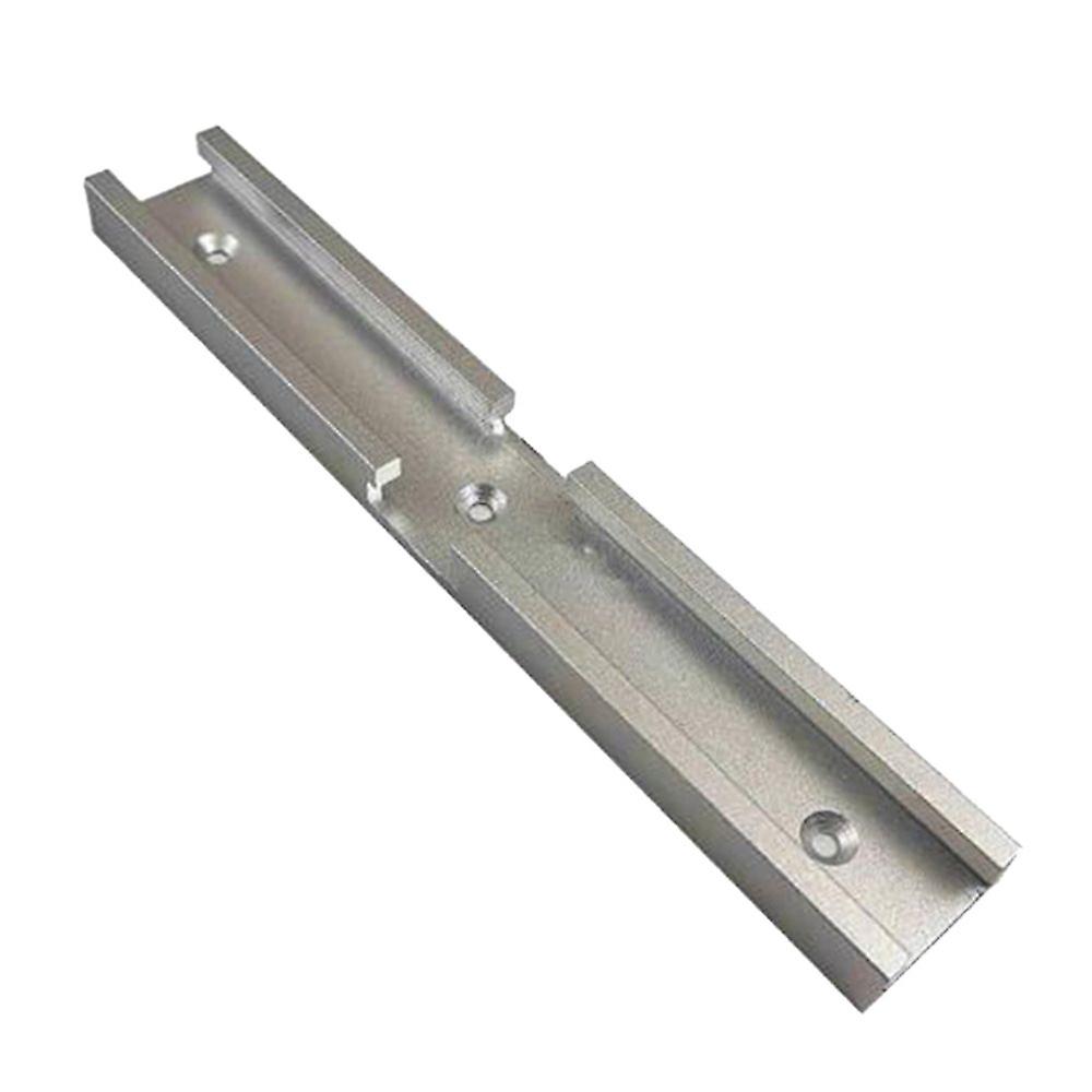 30 Type Miter Rail Stop T-slot T-tracks Woodworking Type B- 200mm- Silver