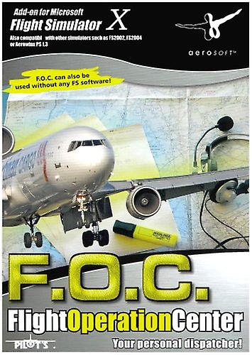 Flight Operation Centre Add-On for FS 2004FSX (PC CD) - New & Sealed