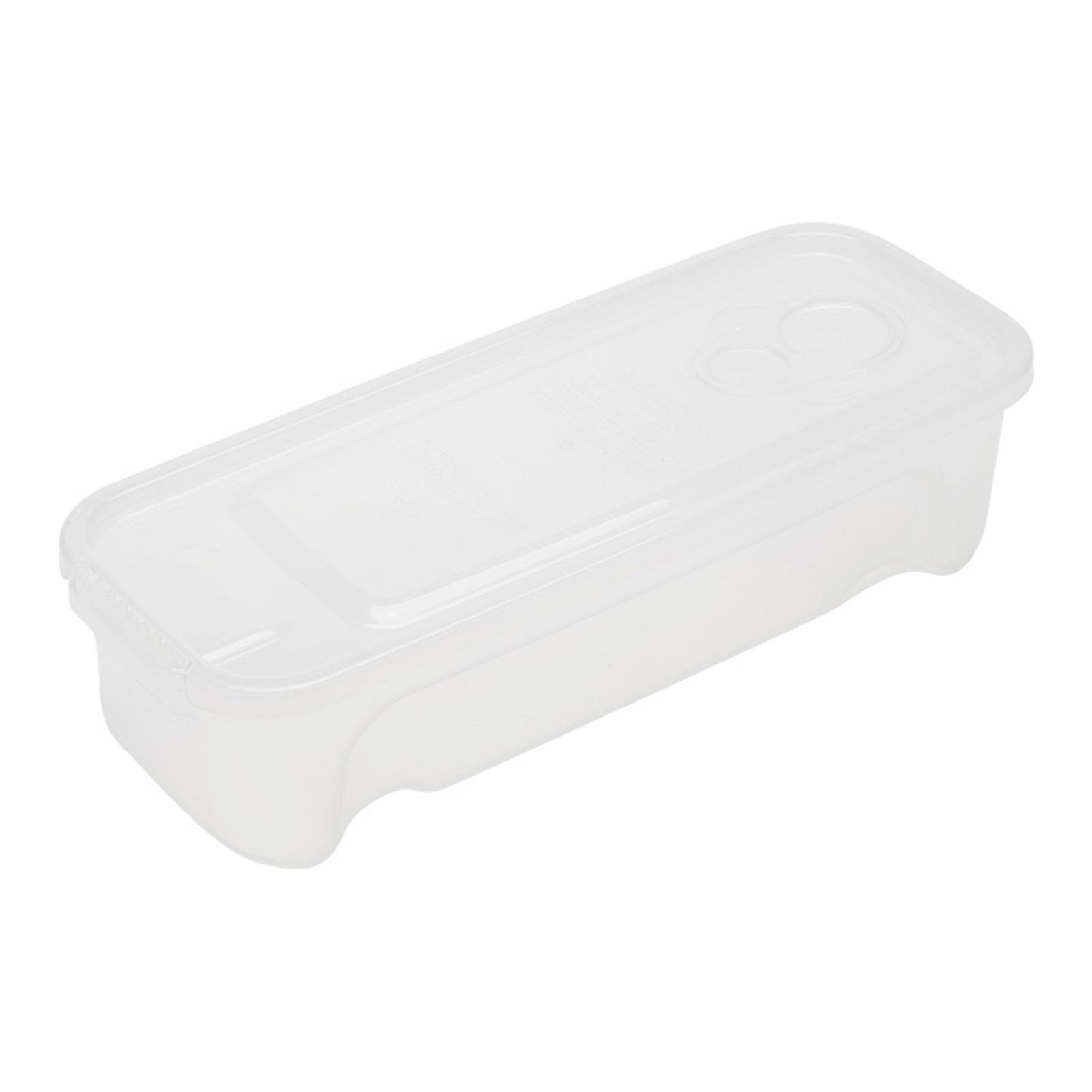 Kitchen Pasta Storage Container With Lids Rectangular Box For Noodles Pasta Eggs Fruits Snacks