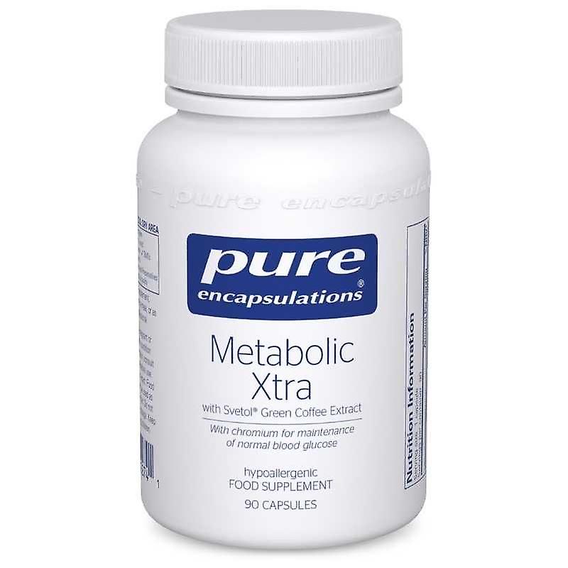 Pure Encapsulations Metabolic Xtra with Svetol Green Coffee Extract Capsules 90