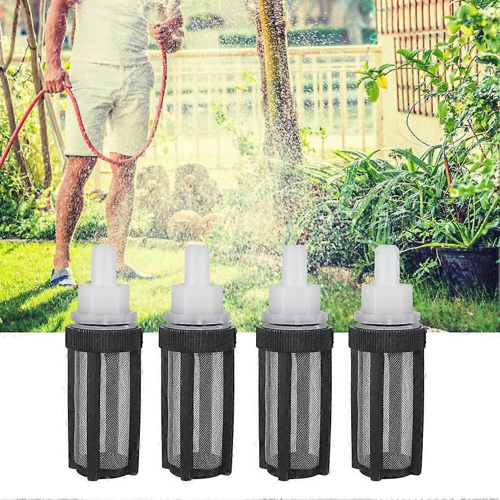 6pcs 8mm Micro Water Pump Filters with Stainless Steel Net