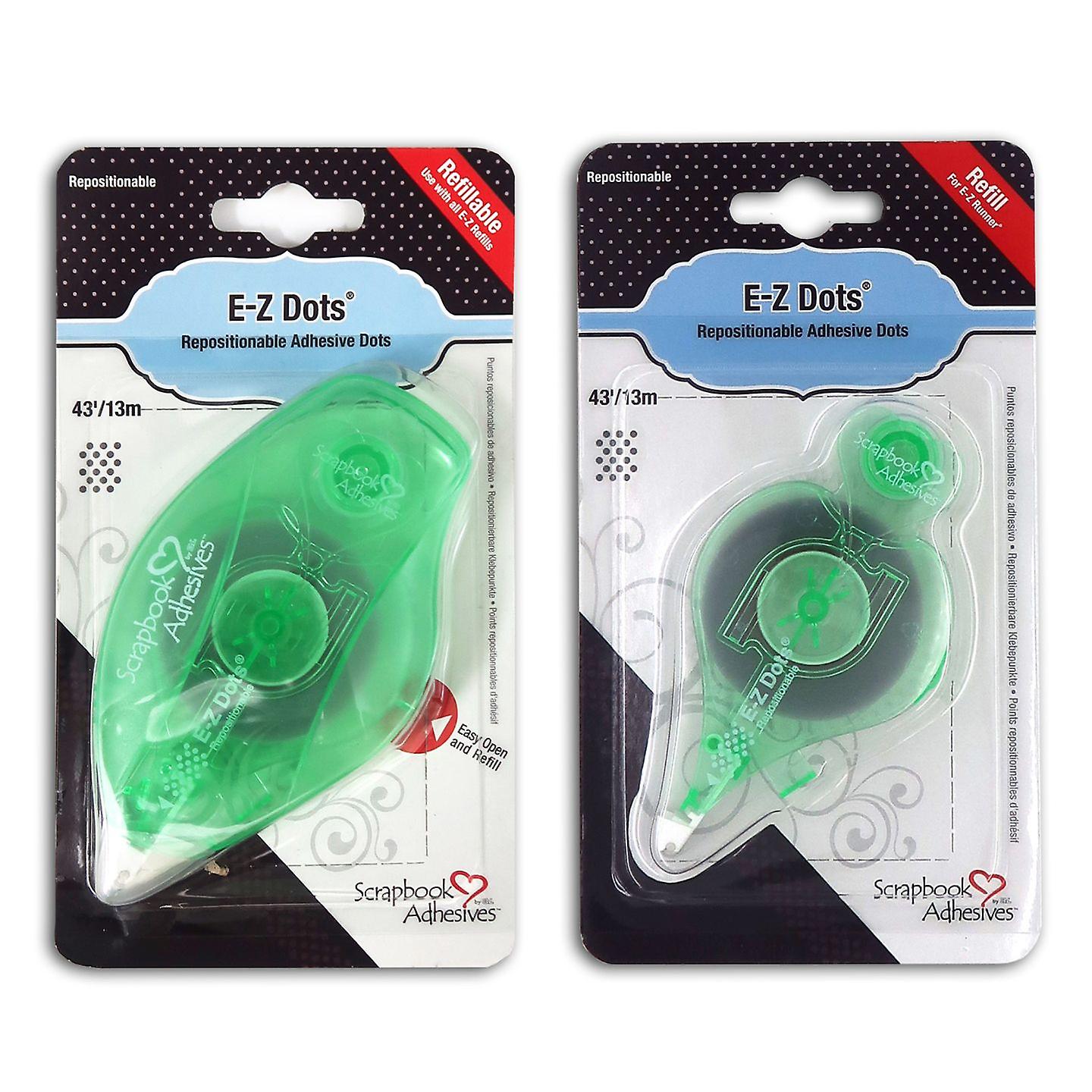 E-Z DOTS Clear Refillable Dispenser 13 m + Refill