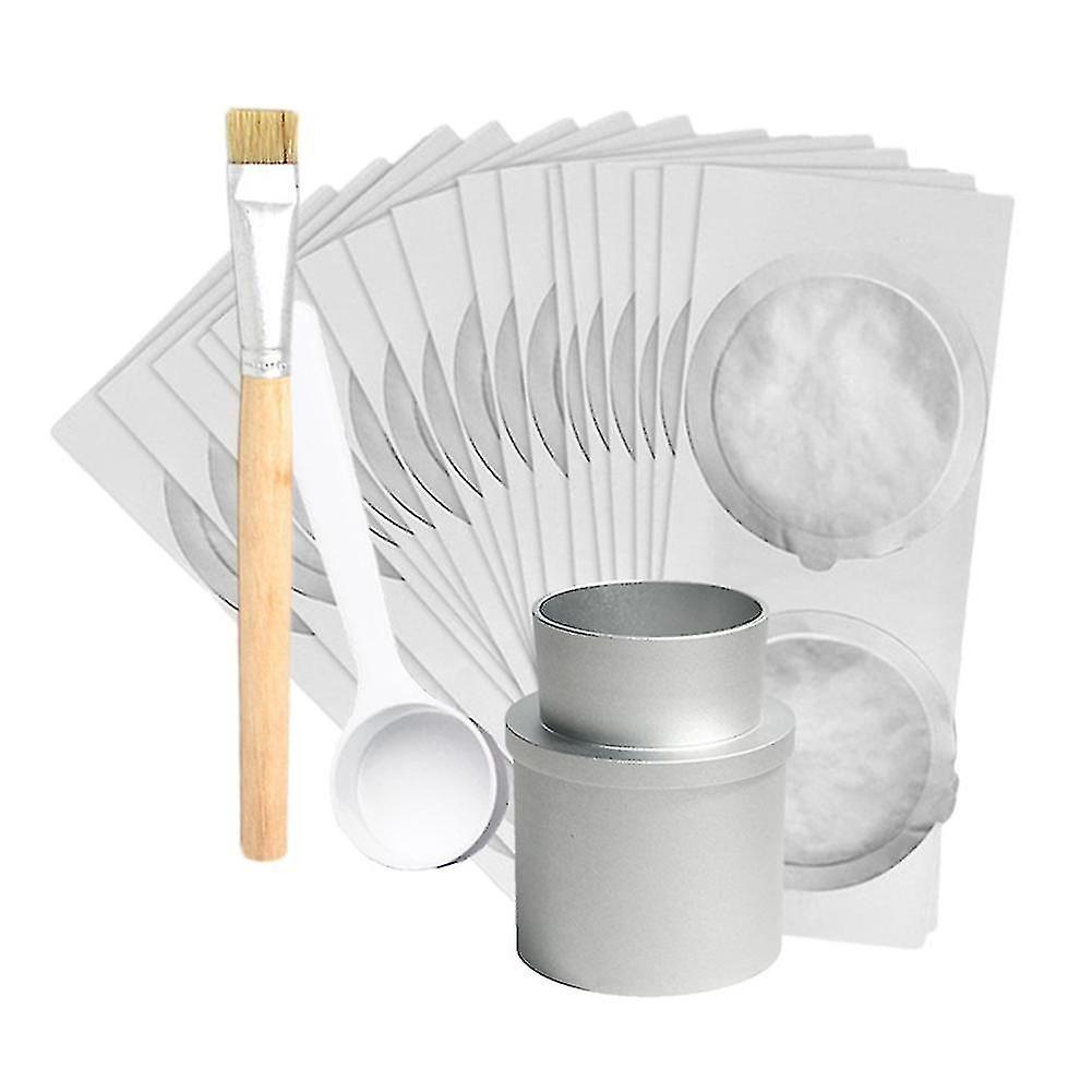 Reusable Vertuo Metal Capsule Filling Tool Refill Kit Aluminum Rack For Vertuoline With Brush Spoon