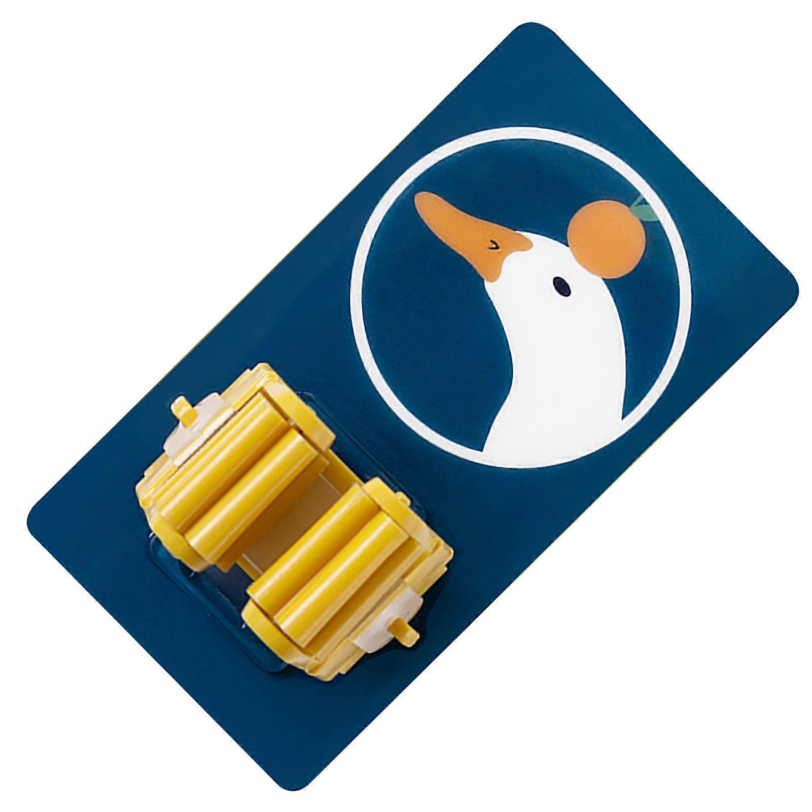 مثبت على الحائط ممسحة كليب قدرة امتصاص قوية مقاومة للماء أسطوانة تصميم مكنسة الرف للحمام مطبخ المرحاض Duck