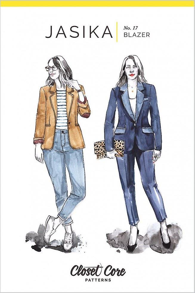Closet Core Patterns Paper Sewing Pattern Jasika Blazer