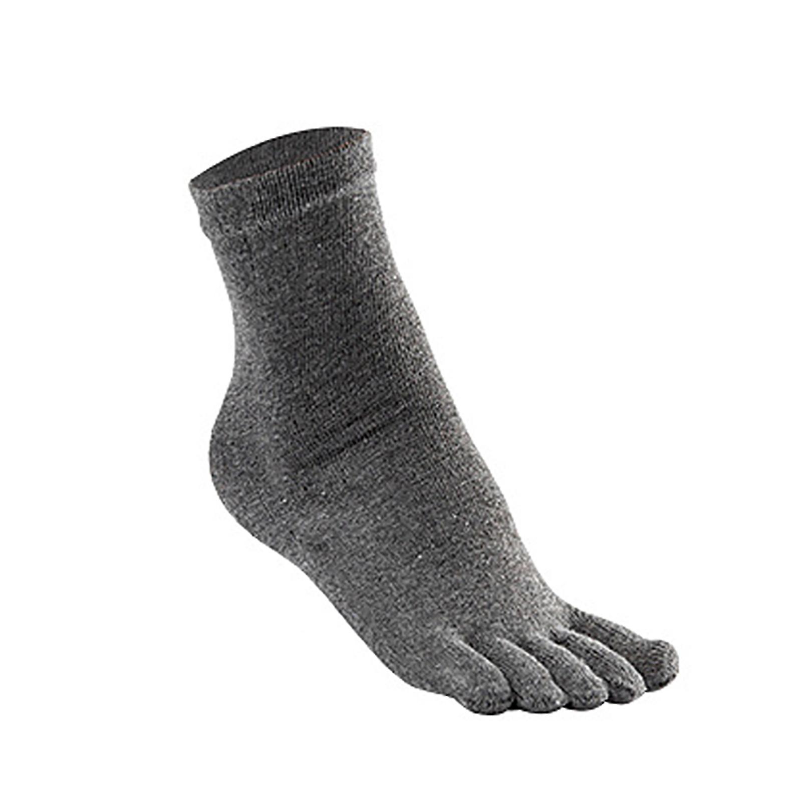 Orthopedic Compression Socks Men's Toe Socks Ultra Medium Cut Liner With Gel Tab Breathable