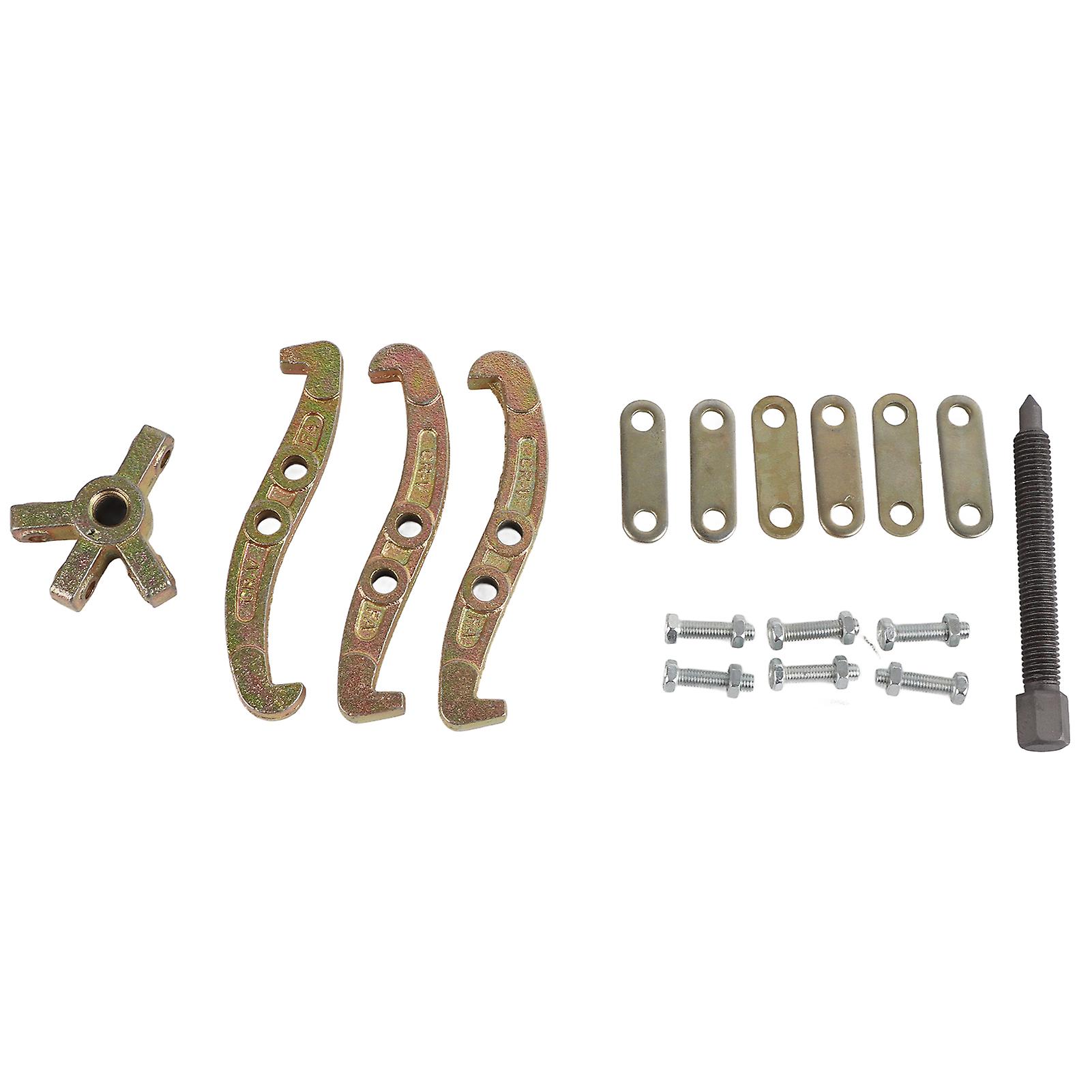 Versatile Tool for Professional Mechanics, Gear Puller with Efficient Extraction, Carbon Steel Constructed for Durability, Three Jaw Two Jaw