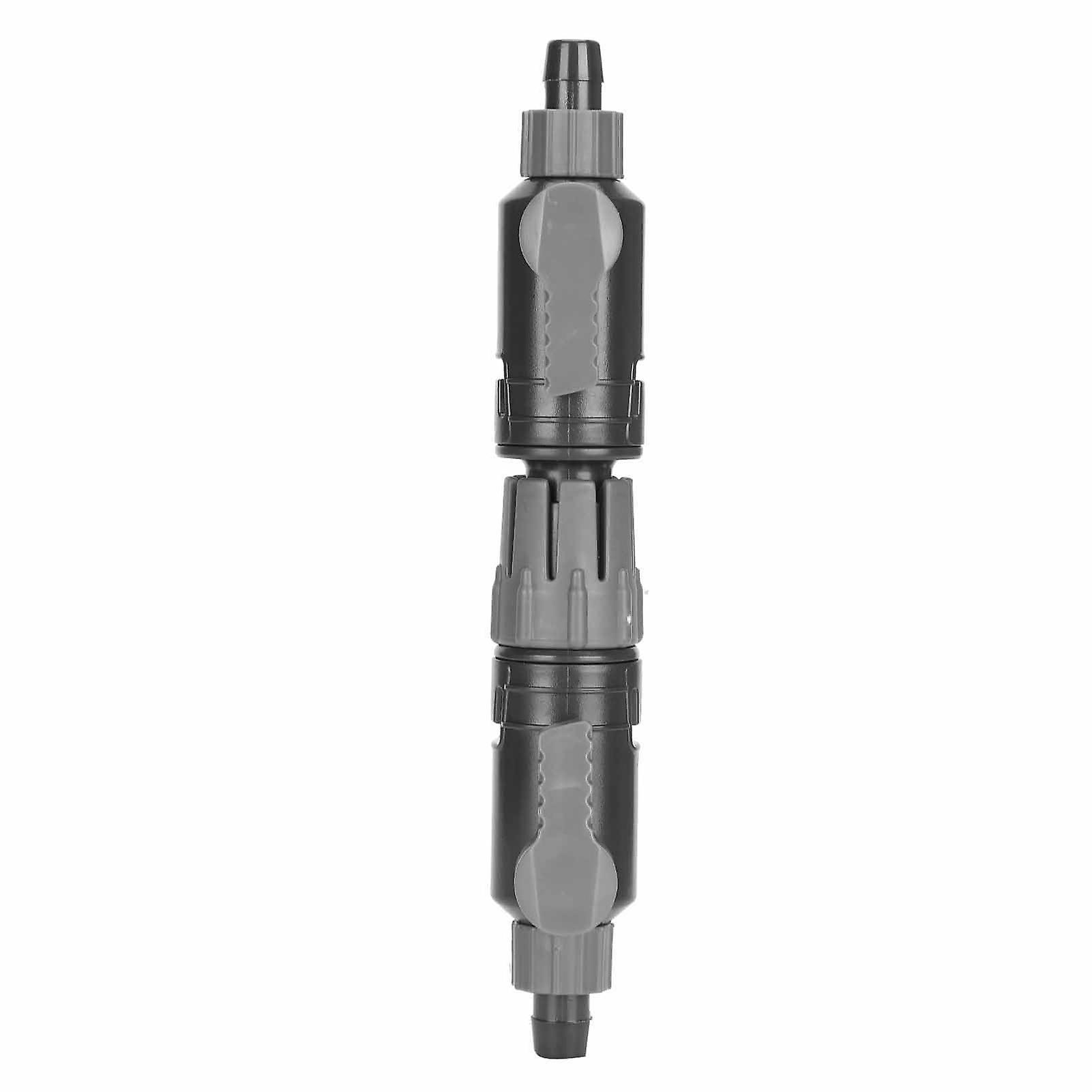 Aquarium Water Control Valve, Quick Connector for Garden Hose, Double Tap, K-12/16mm