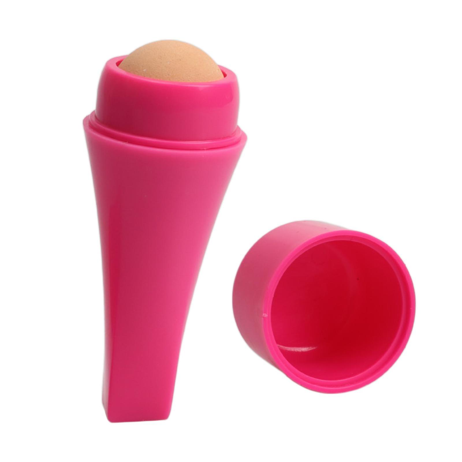 Face Oil Absorbing Volcanic Stone Face Roller Reusable Tool Blue