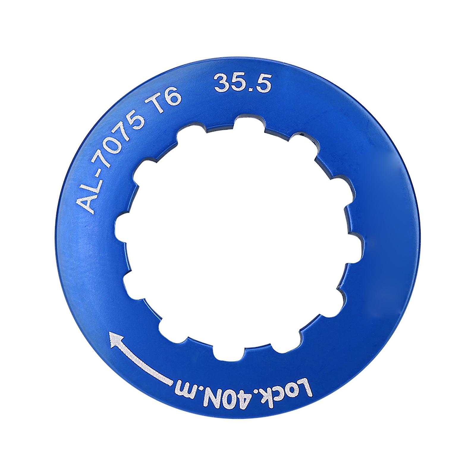 Qukaim Cassette Bicycle Flywheel Bicycle Flywheel for Cassette Bike Cycling, Blue