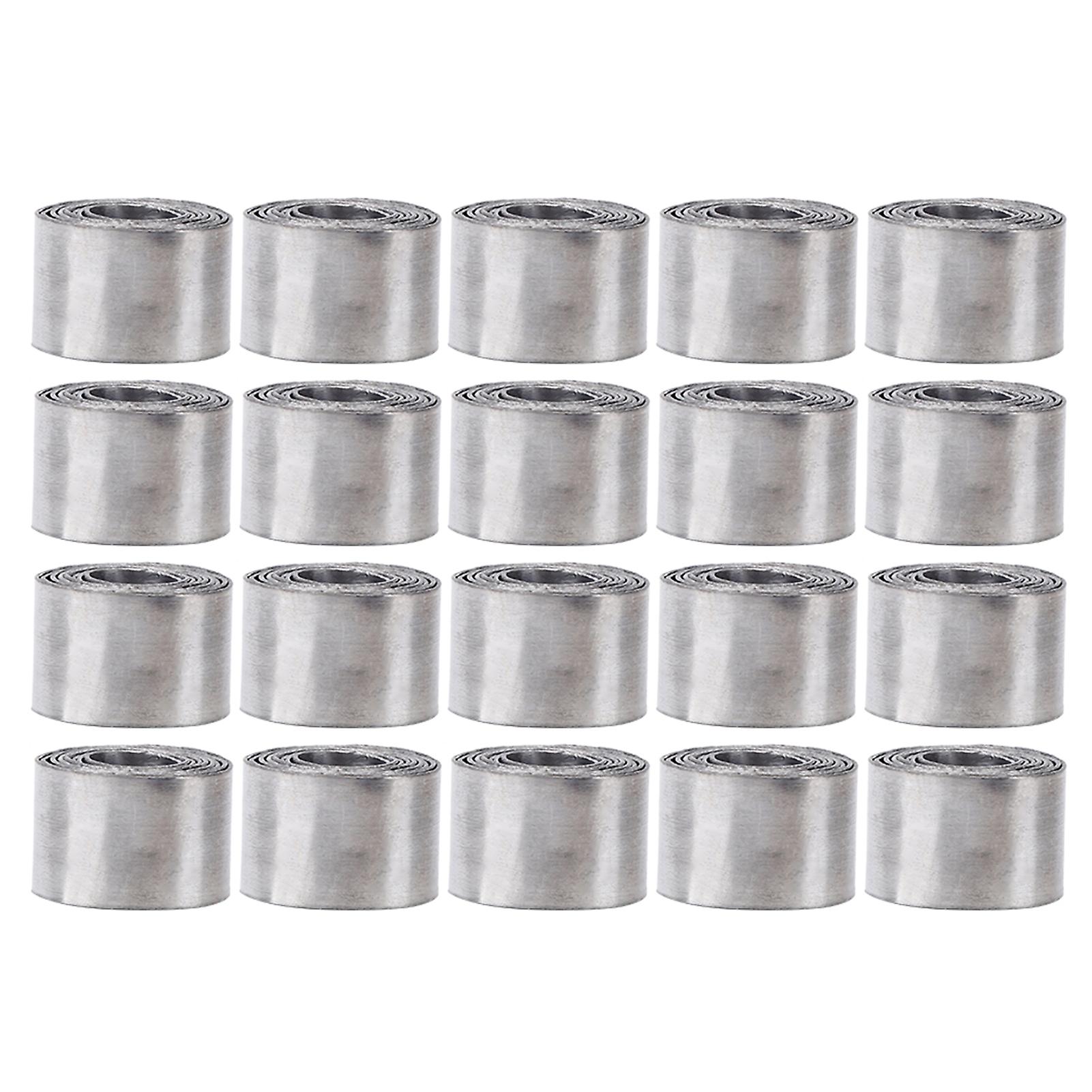 20Rolls Soft Metal Sheet Soft Sheet Fishing Sinkers Rolls Clip Tape Accessory