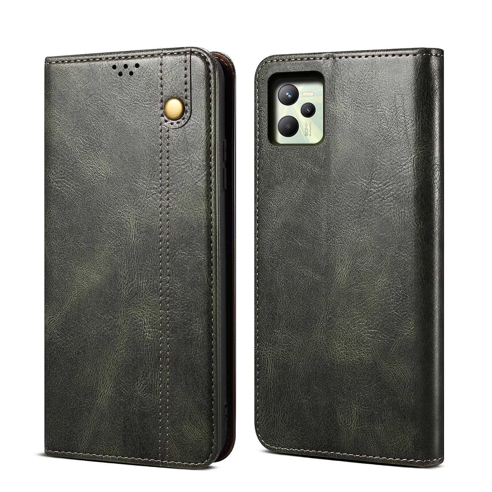 Leather Case For OPPO Realme C35