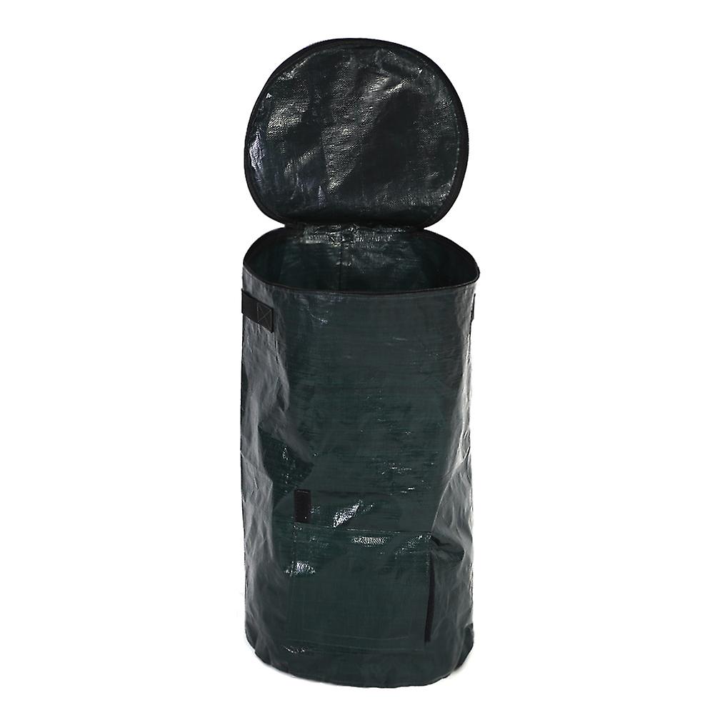 Organic Waste Kitchen Garden Yard Compost Bag Environmental PE Cloth Planter (45 x 80cm)