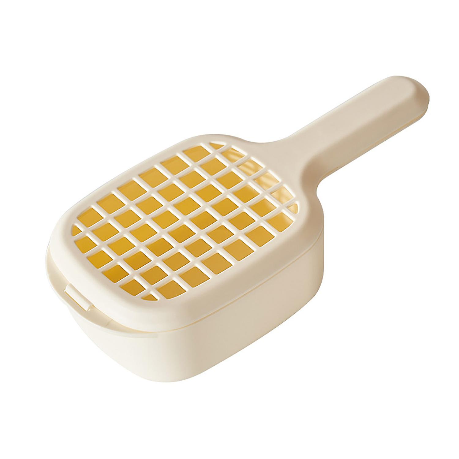 Hand-held Drain Basket Kitchen Washing Strainer with Handle Reusable Compact Size Fruit Vegetable Dr