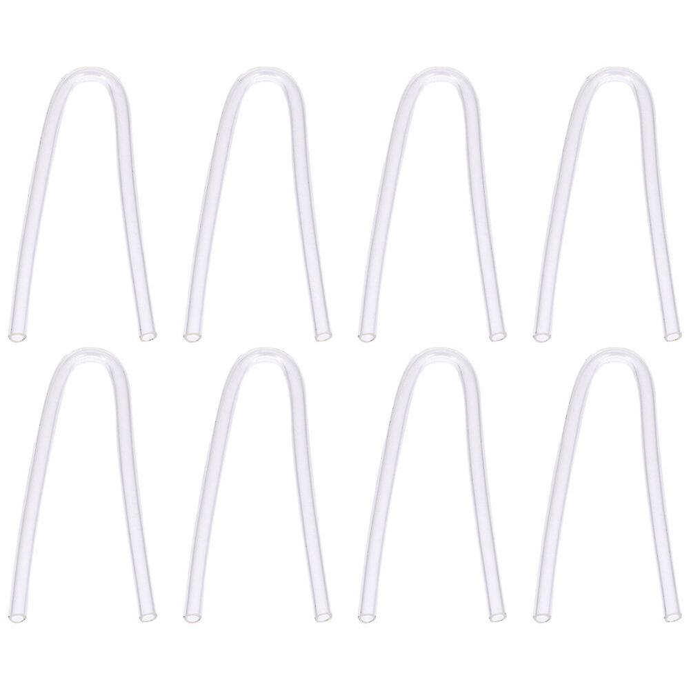 8pcs Pvc Prothèses Auditives Machine Tubes Tympan Machine Tube Moules Tubes Auditifs-yuyu