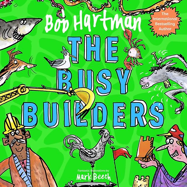 The Busy Builders by Bob Hartman Paperback