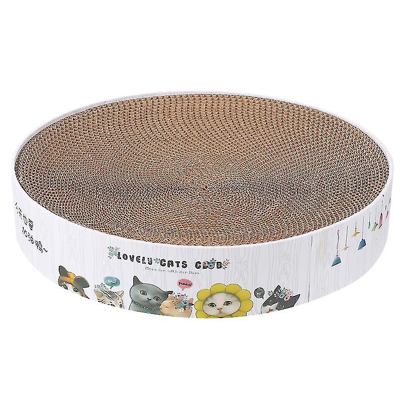 1pcs Round Cat Scratch Board