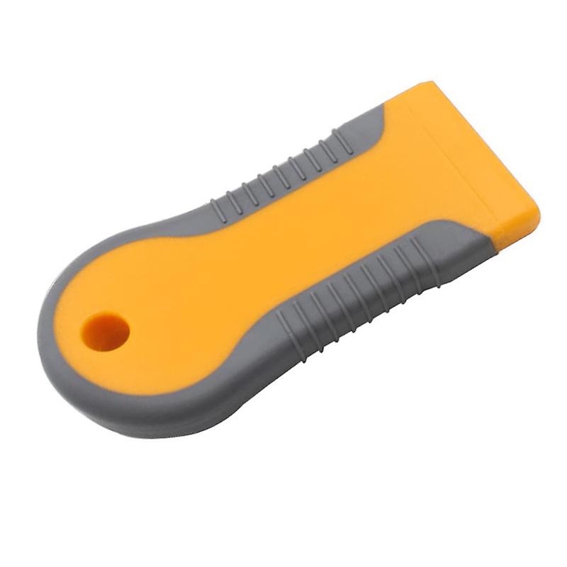 Retractable Plastic Handle Small Glass Spatula Glue Removal Knife Tool 2 Scraper And 20 Blades 1 Set Picture Color