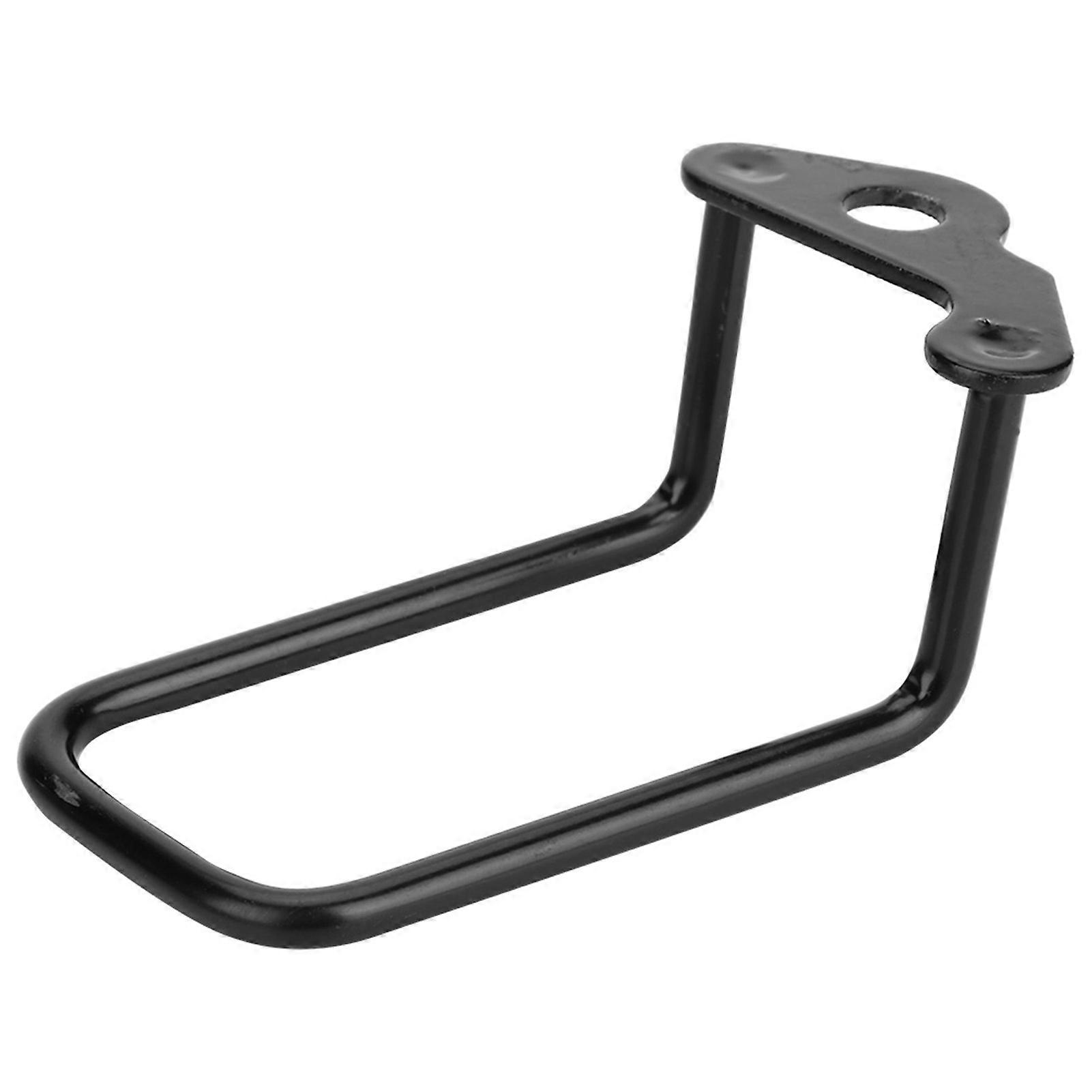 Broco Rear Derailleur Protector (Black, Metal) Steel, Arch Angle Design, Universal Size for MTB, Road Bikes, Folding Bikes