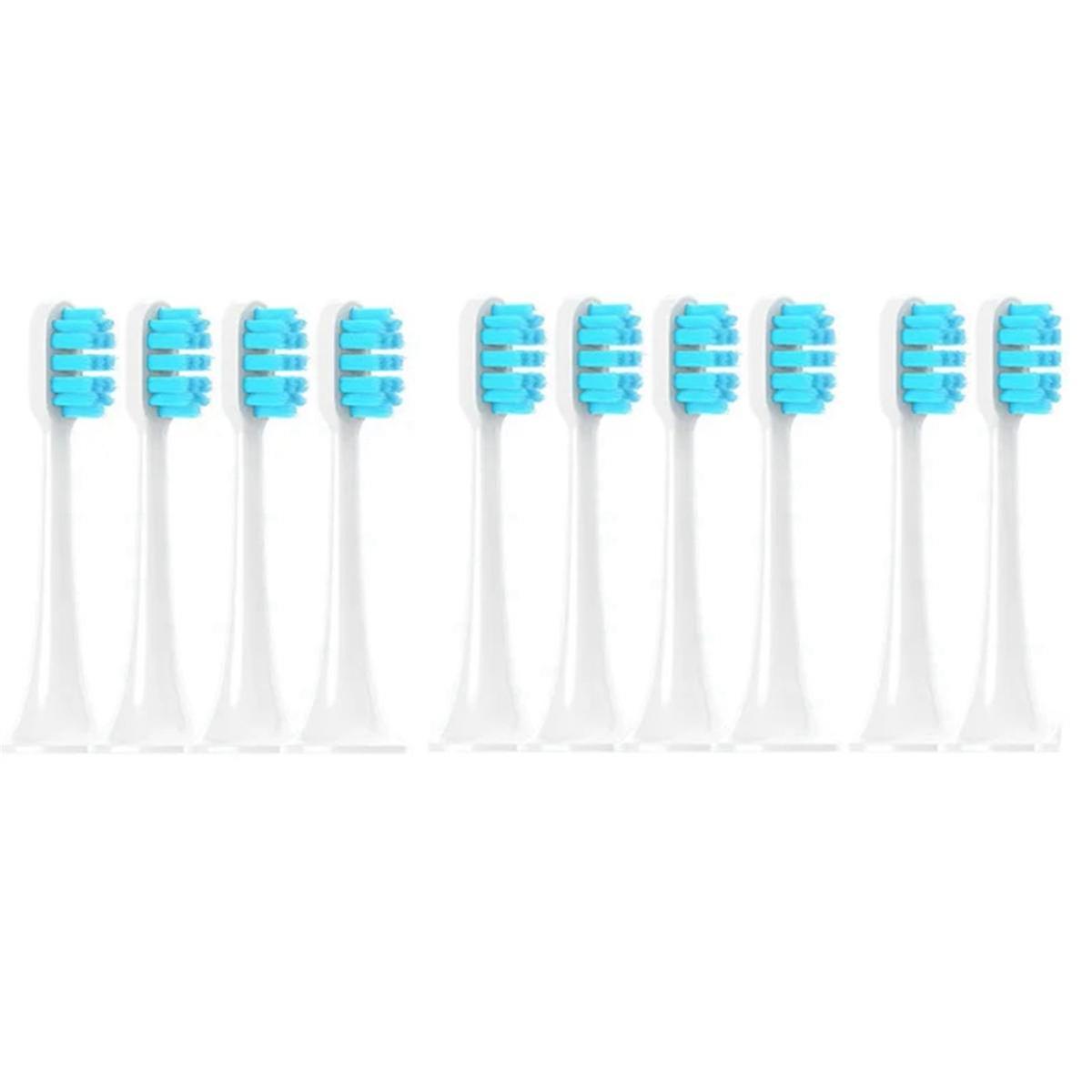 Replacement Brush Heads for MijiaT300/T500 Electric Toothbrush Soft Bristle Nozzles with Caps Seale