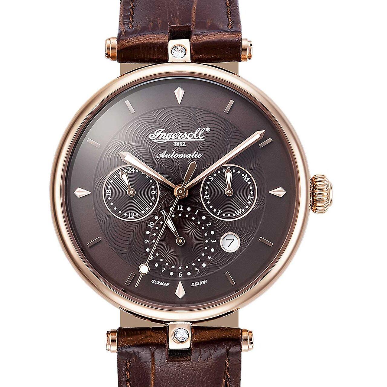 Ladies Watch Ingersoll IN1318RBR, Automatic, 38mm, 3ATM