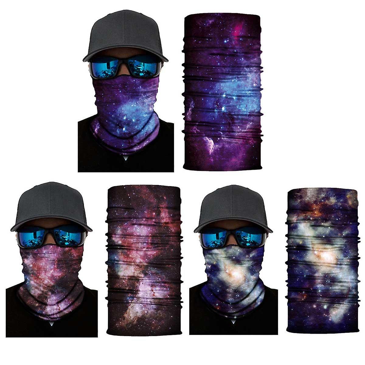 Aquarias Galaxy 护颈器 - 3 件装男女通用成人