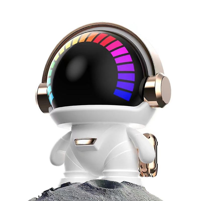 Mini Astronaut Subwoofer Bluetooth Speaker Platinum Light Model