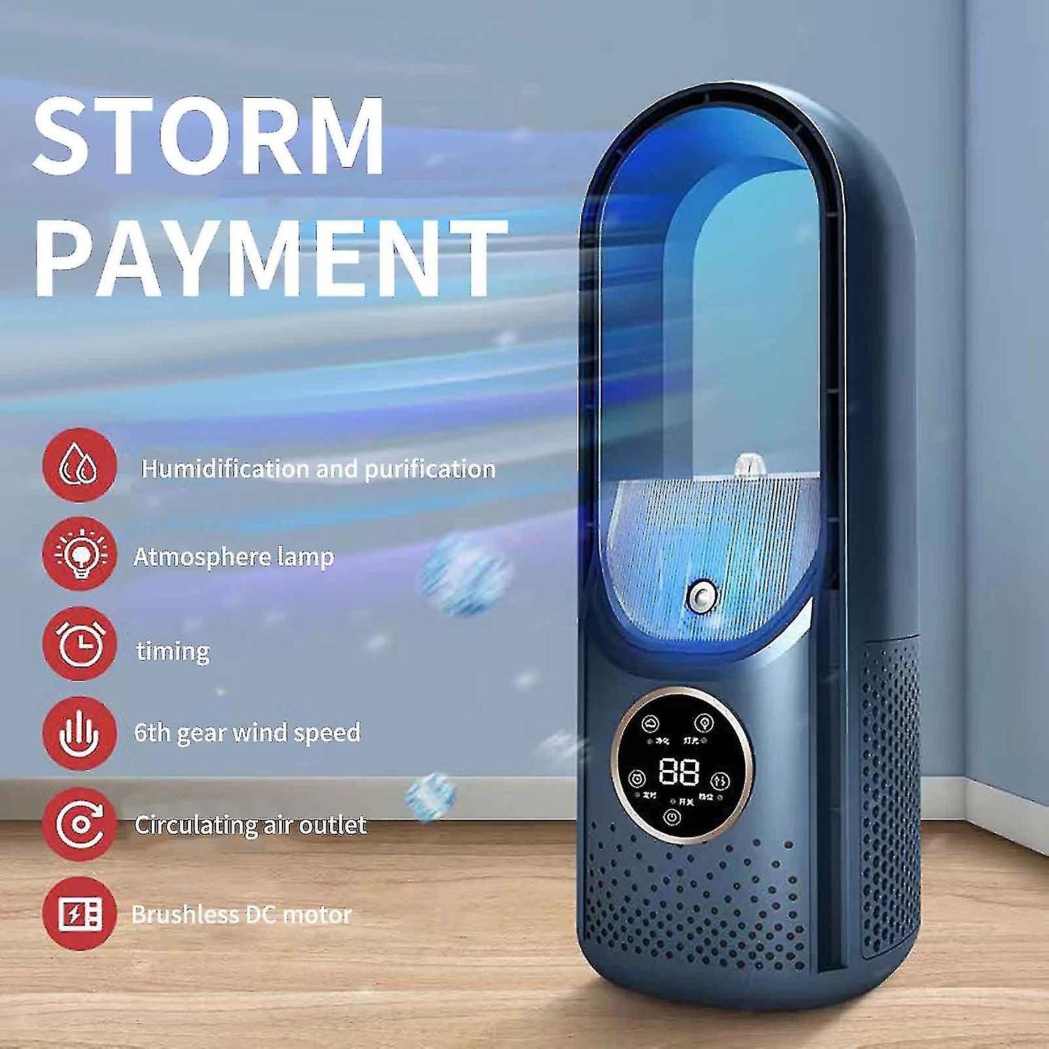 Portable Air Cooler Fan Ice Cold Cooling Conditioner Unit