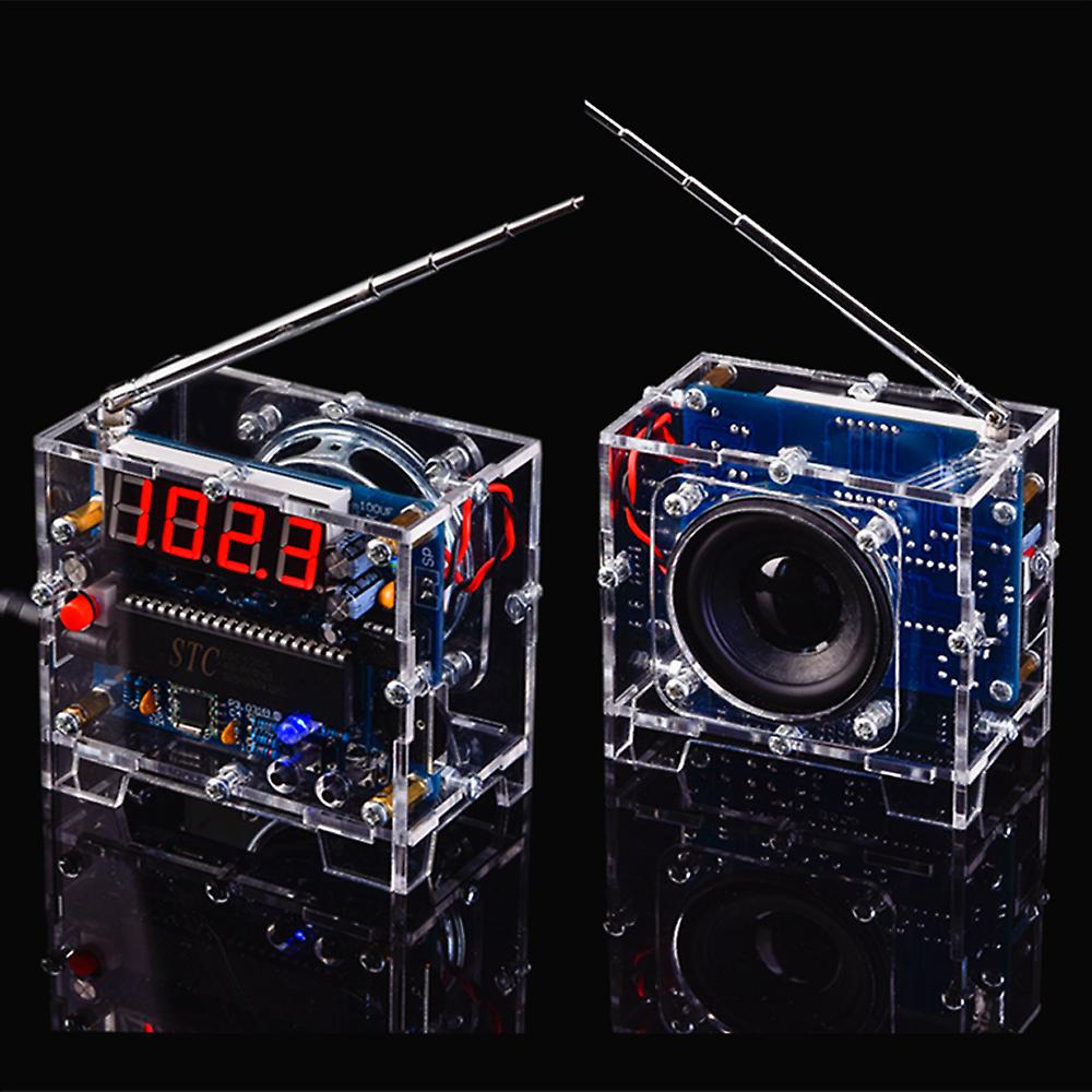 Radio Diy Kit Fm Digital Radio Electronic Diy Soldering Kit