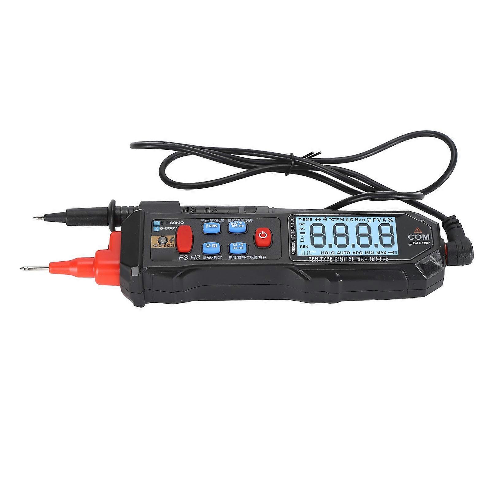Stifttyp Digitalmultimeter AC DC Spannung Elektrischer Tester Intelligenter professioneller Strommesser Voltmeter Sensorstift