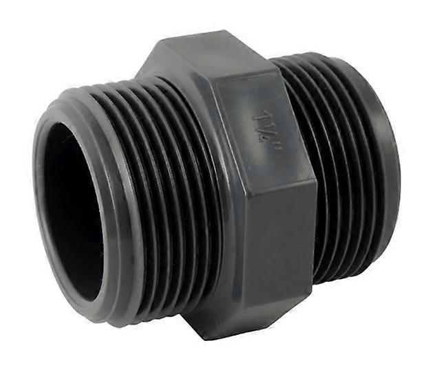 تركيب الضغط PVC - حلمة ضغط PVC للبرغي 1 ''