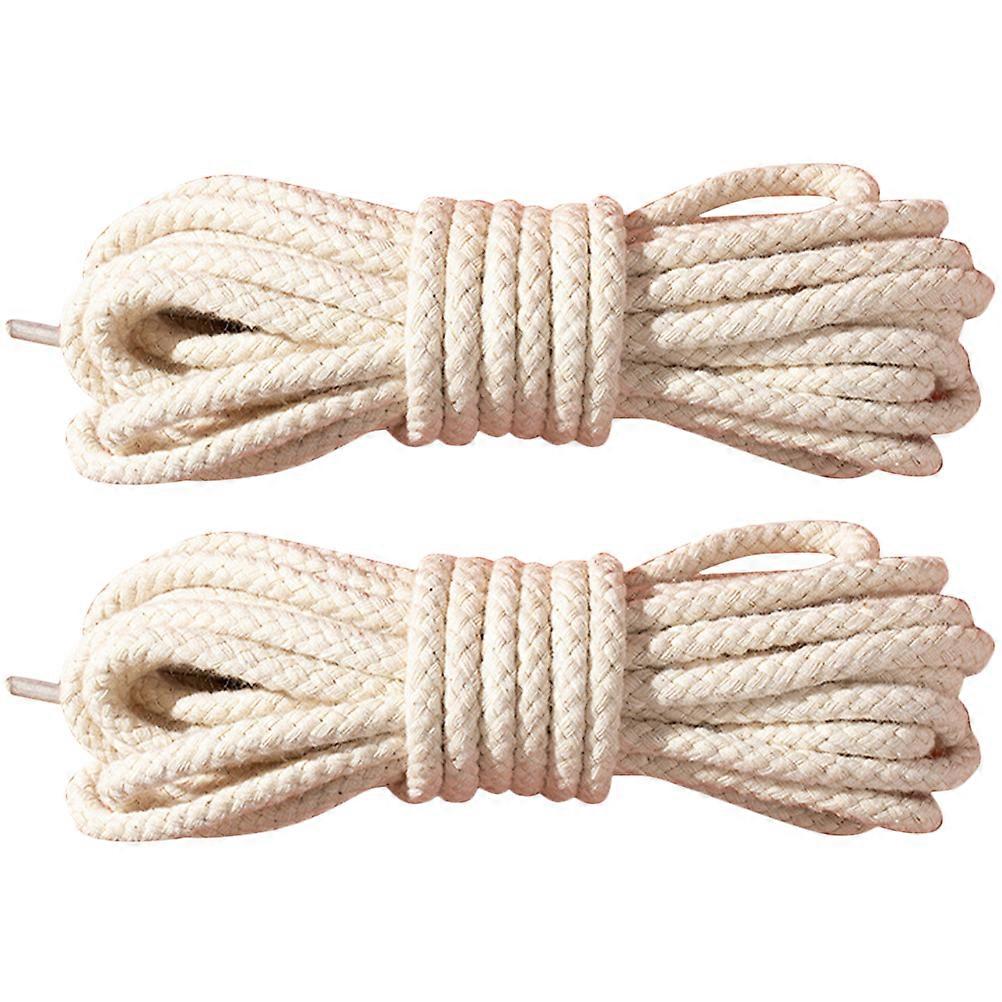 2pcs Woven Style Shoelaces Polyester Shoelaces Decorative Shoelaces Multifunctional Shoelaces