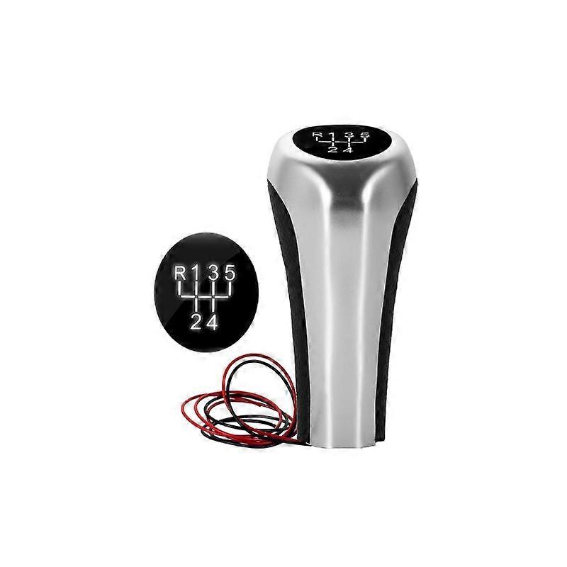 5/6 Speed Led Gear Shift Knob Backlight Manualshifter Lever Handball For Bmw E46 E90 E91 E92 E36 E82 E87