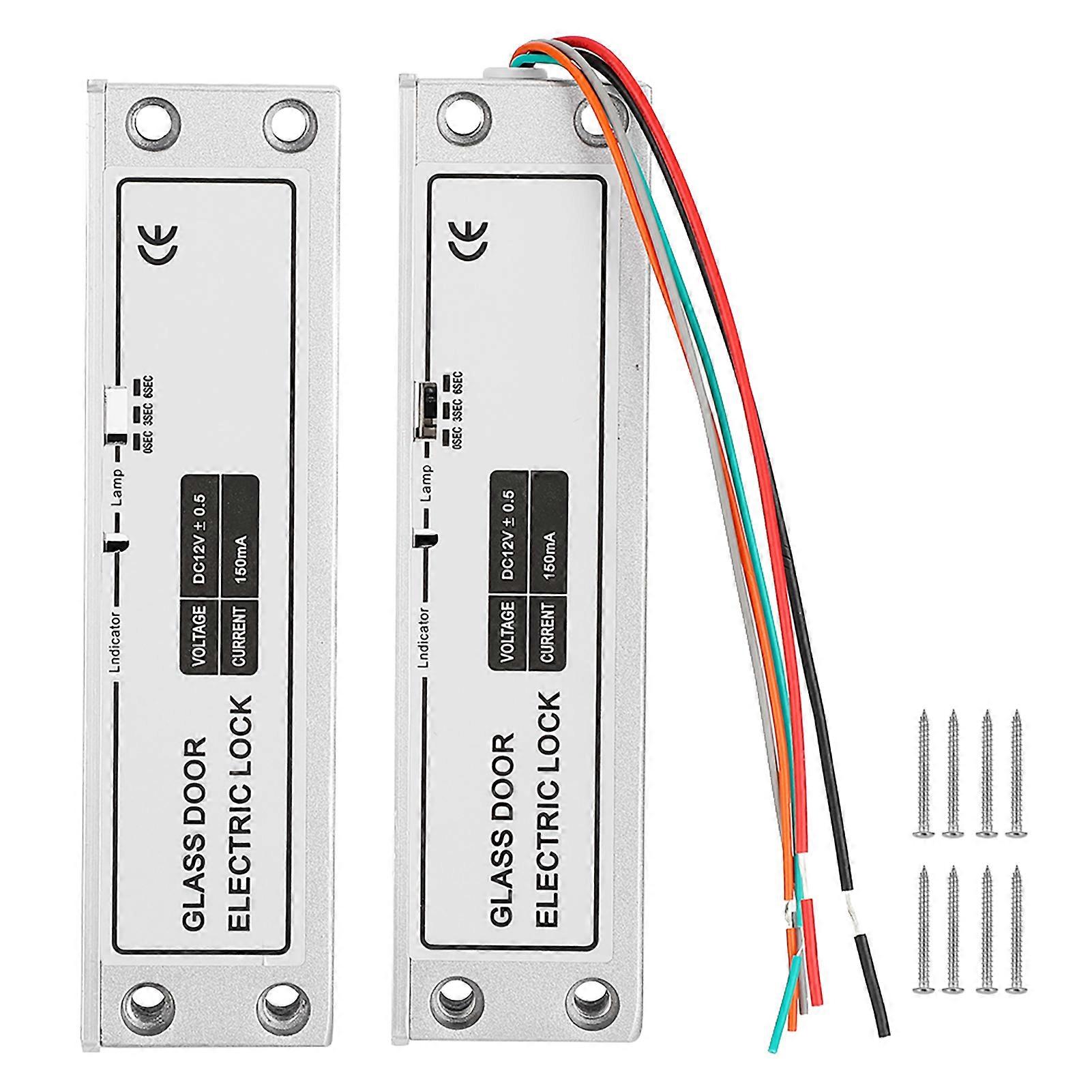 Dc12v Electric Bolt Door Lock Mortise Surface Installation For Security Access Control System