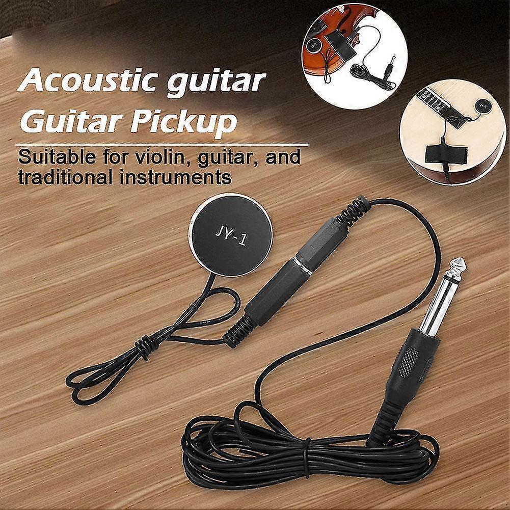 Akustisk gitarr pickup Piezo Kontakt Pickup för gitarr