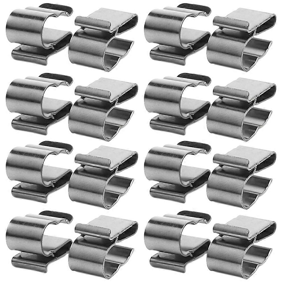 50 Pcs Solar Panel Cable Clips Wire Clamps Anti-rust Photovoltaic Cable Clips
