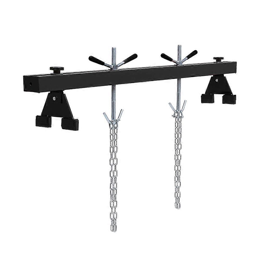 Adjustable Steel Engine Support Bar,Black