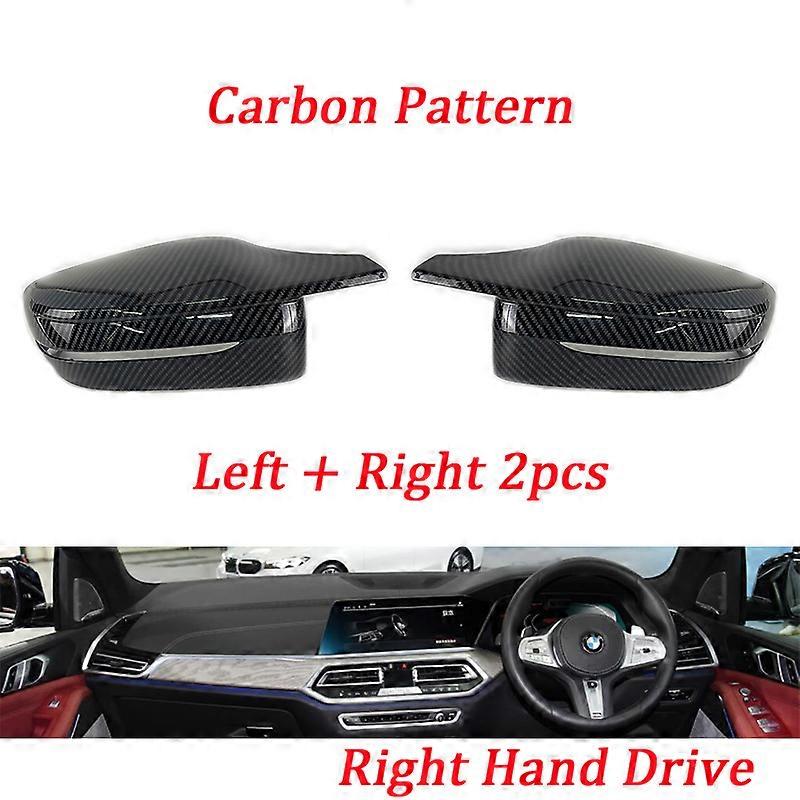 BMW 3/4/5/6/7/8 Serisi G11 G12 G14 G15 G16 G20 G21 G22 G23 G30 G31 2019 2020 için Dış Yan Dikiz Aynası Kapak Kapakları