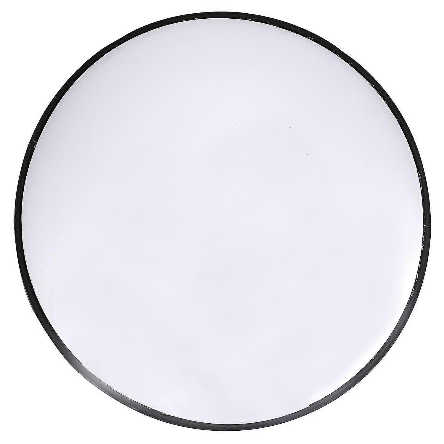 30Cm Wide Angle Security Road Mirror Curved Convex Mirror(Black)