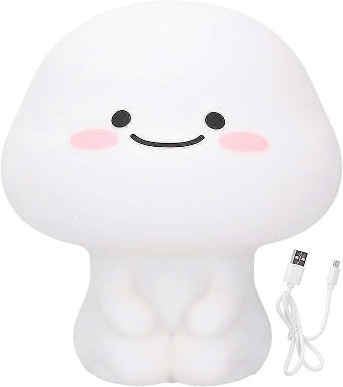 Pat Light Night Light, Soft Light Dimmable Night Light Silicone Night Light Touch Lamp Edge Cute Shape with USB Rechargeable Kids/Children's Bedroom N