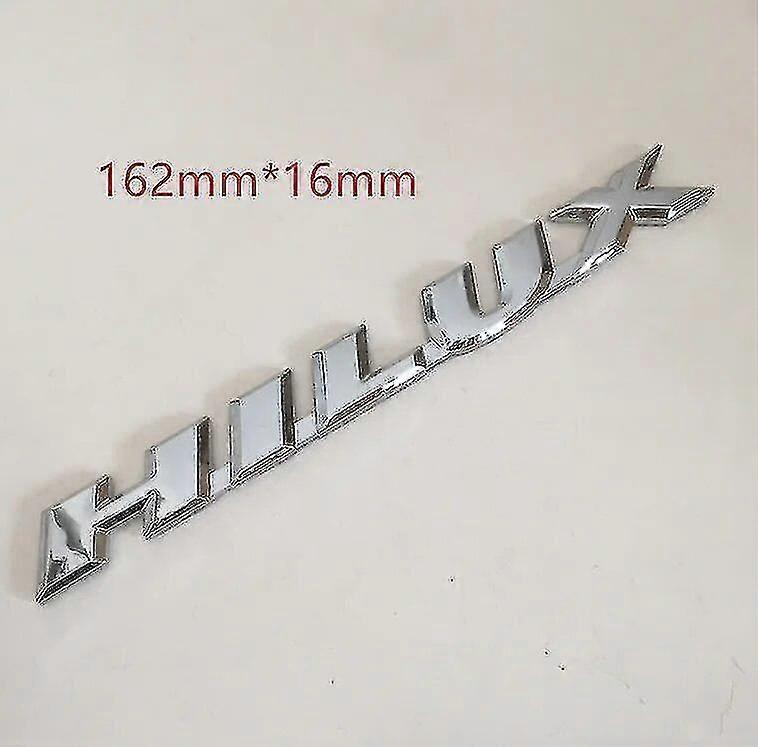 1pcs 3d Abs Vitz Vvti D4d Hilux Hiace Car Letter Emblem Rear Tail Trunk Decals Badge Sticker Decal Styling Auto Accessories