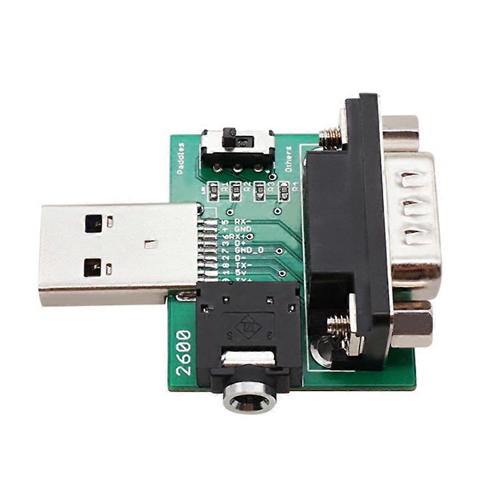 SNAC Controller Converter, Game IO Board for 2600 to SNAC Delayless USB 3.0 Controller Converter fo