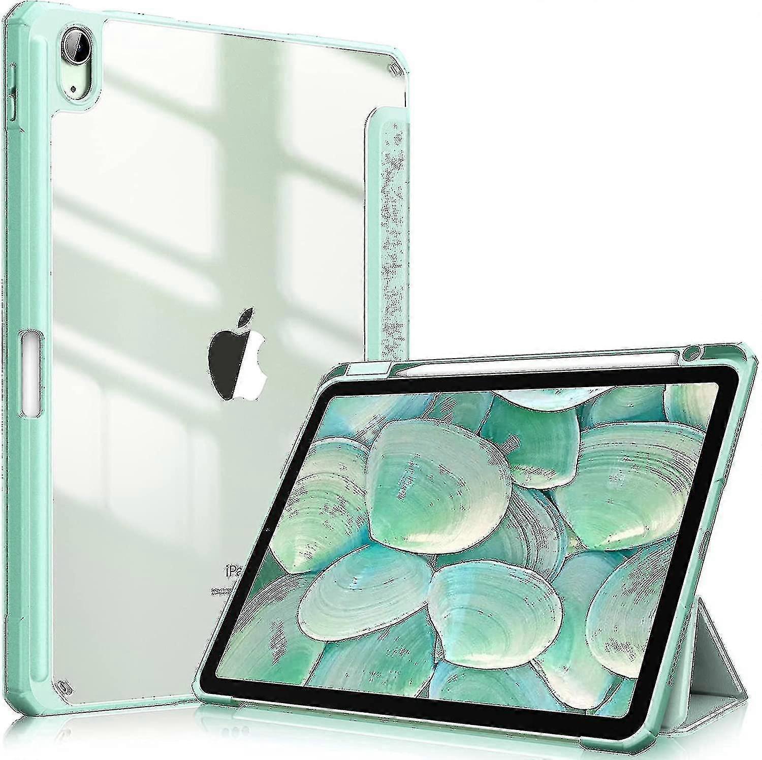 Ipad Air 5th Generation (2022) / Ipad Air 4th Generation (2022) 10.9 Inch -shockproof Cover With Clear Transparent Back Shell