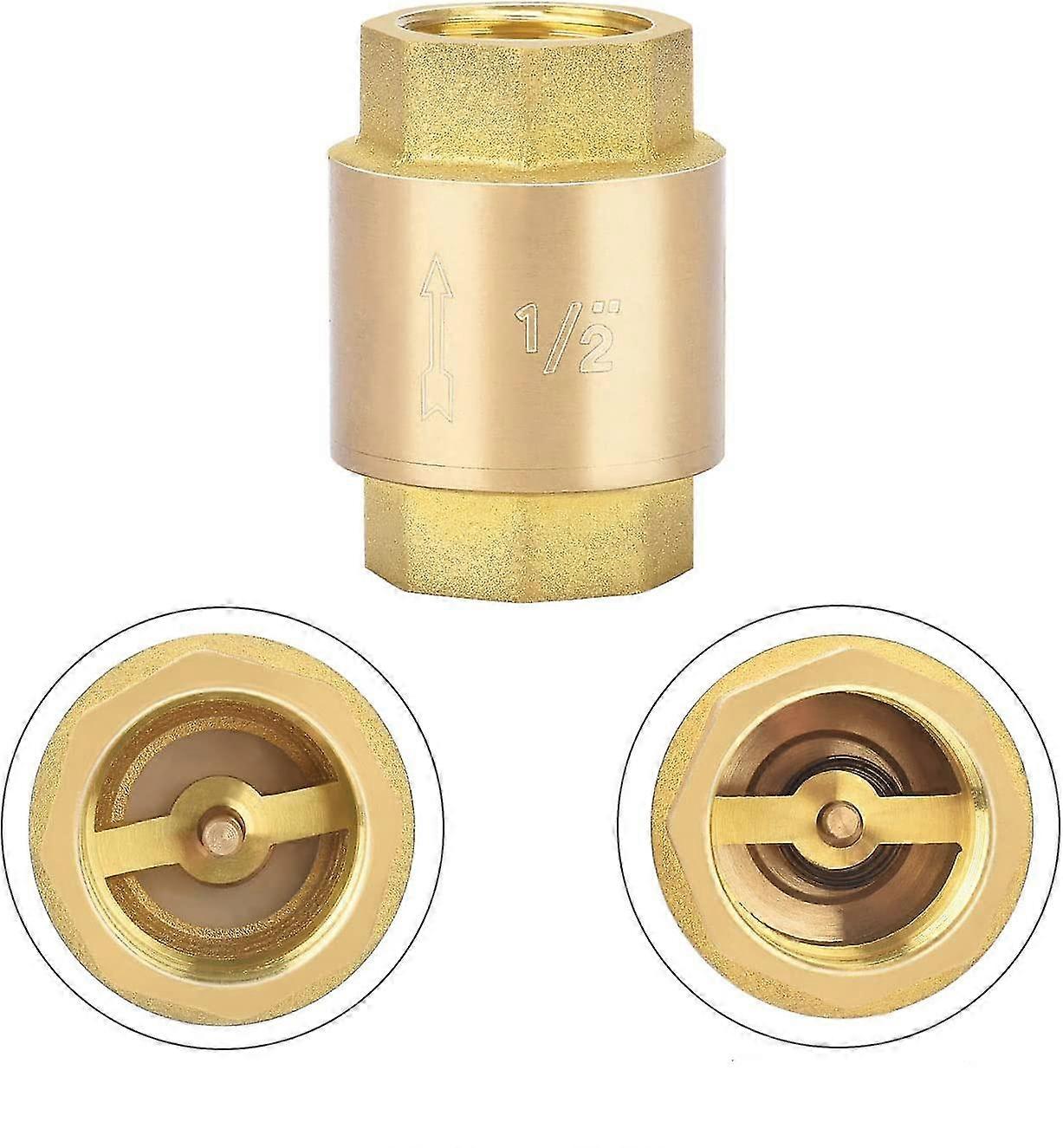 Clapet Anti-retour Oscillant En Laiton Uni - 3/4 Pouce - Neuf, Excellent état