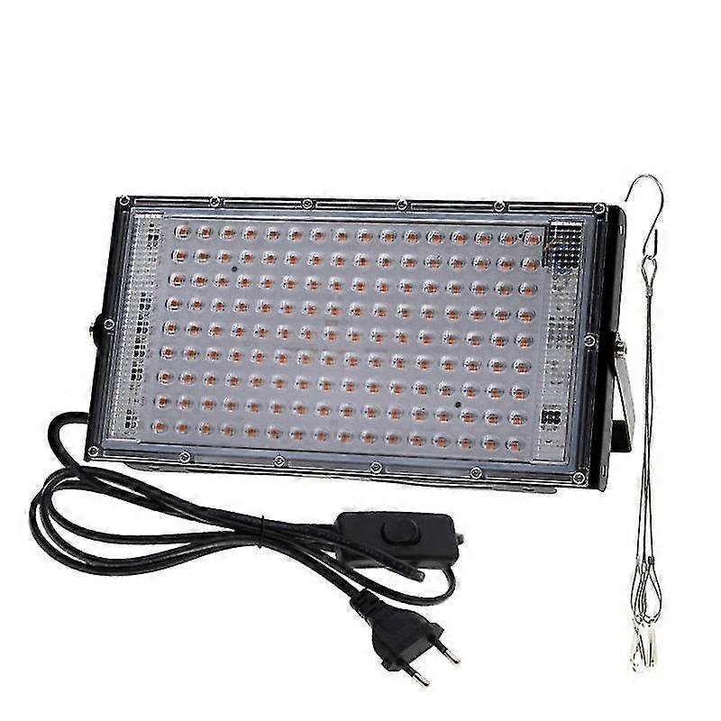 Full spectrum led grow light with stand ac220v phyto lamp with on/off switch for greenhouse hydroponic plant growth lighting