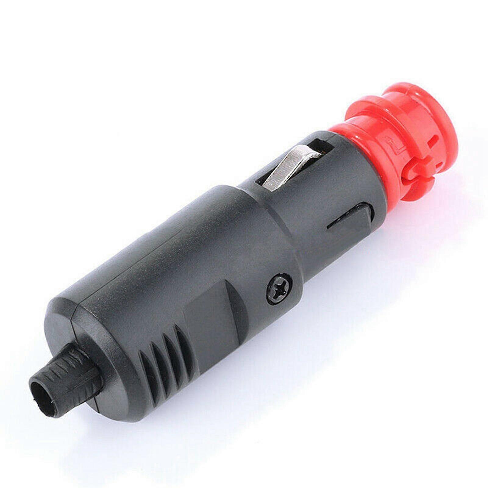 Car Cigarette Lighter Power Connection Cigaret Socket Adaptor Male Plug 12-24V